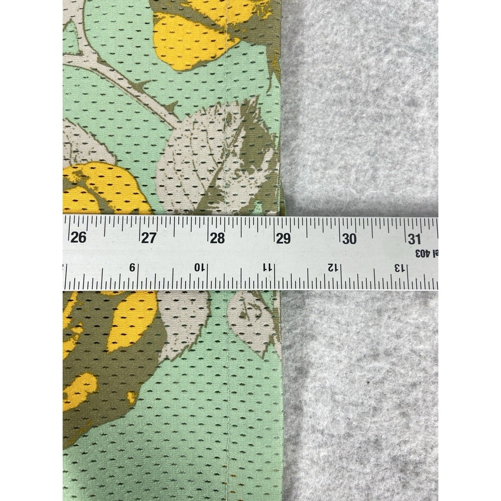 Nike Rose City Shirt Men's XL Green Yellow Mesh Button-Up Floral Short Sleeve - Picture 11 of 11